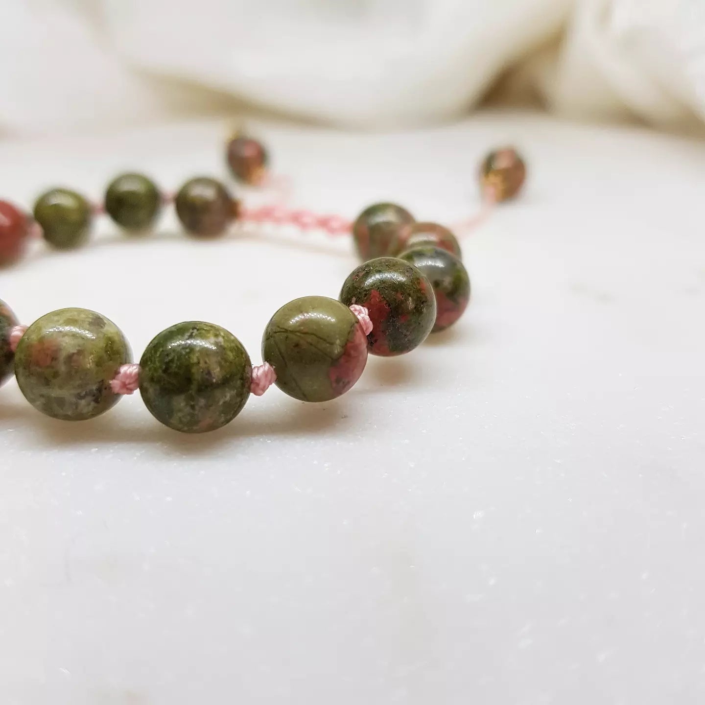 Unakite Bracelet