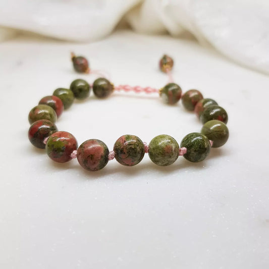 Unakite Bracelet