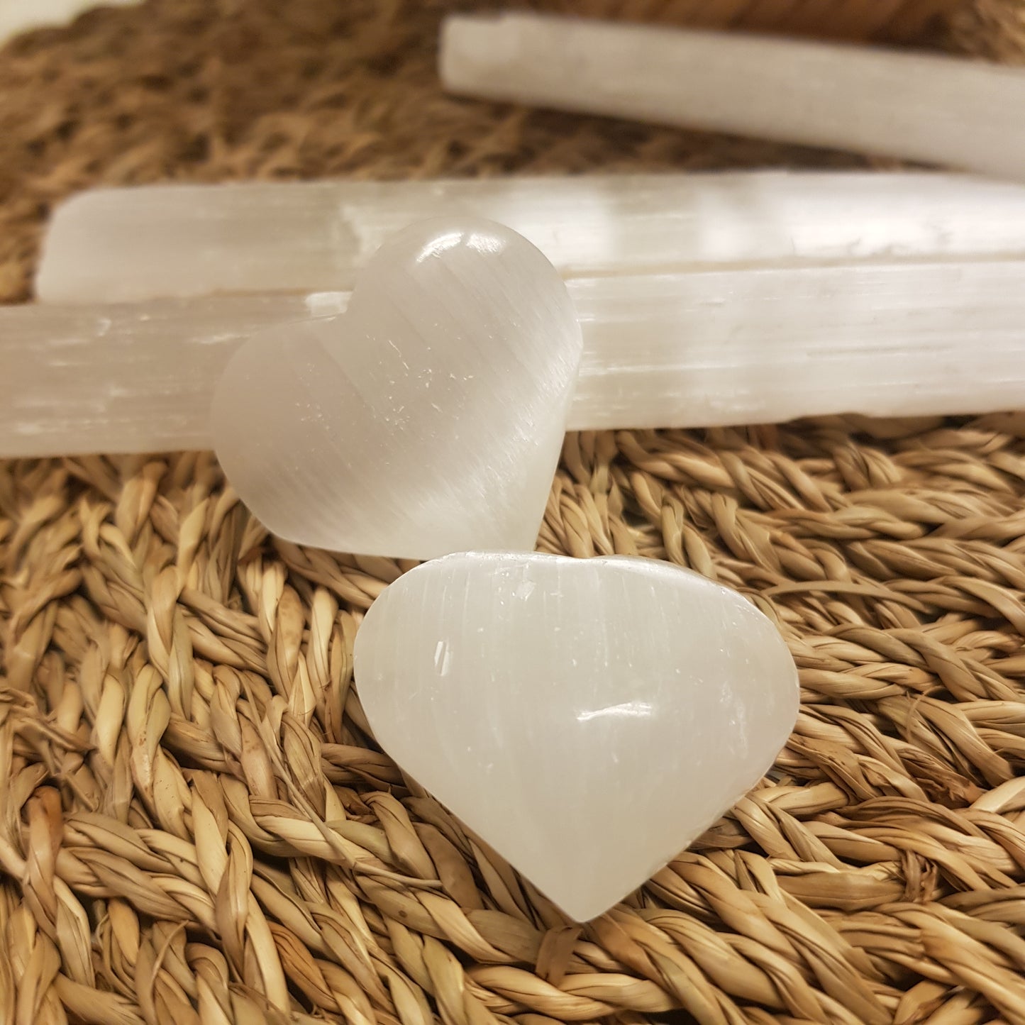 Selenite Heart