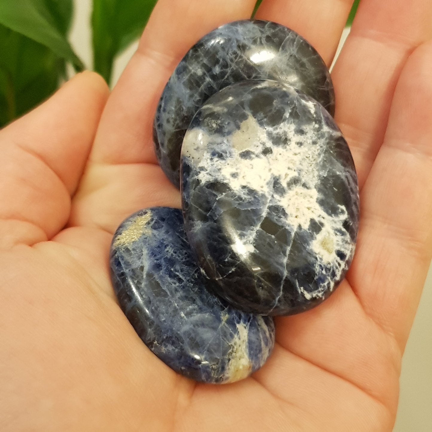 Sodalite ~ Touch-/Palmstone