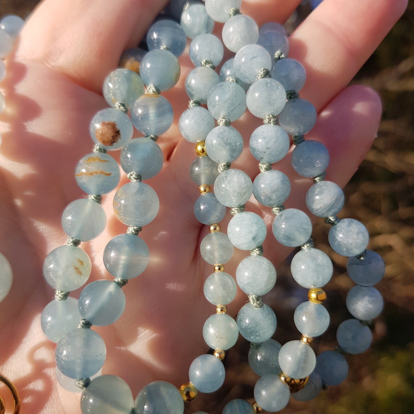 Cycle of Life ~ Gold Aquamarine