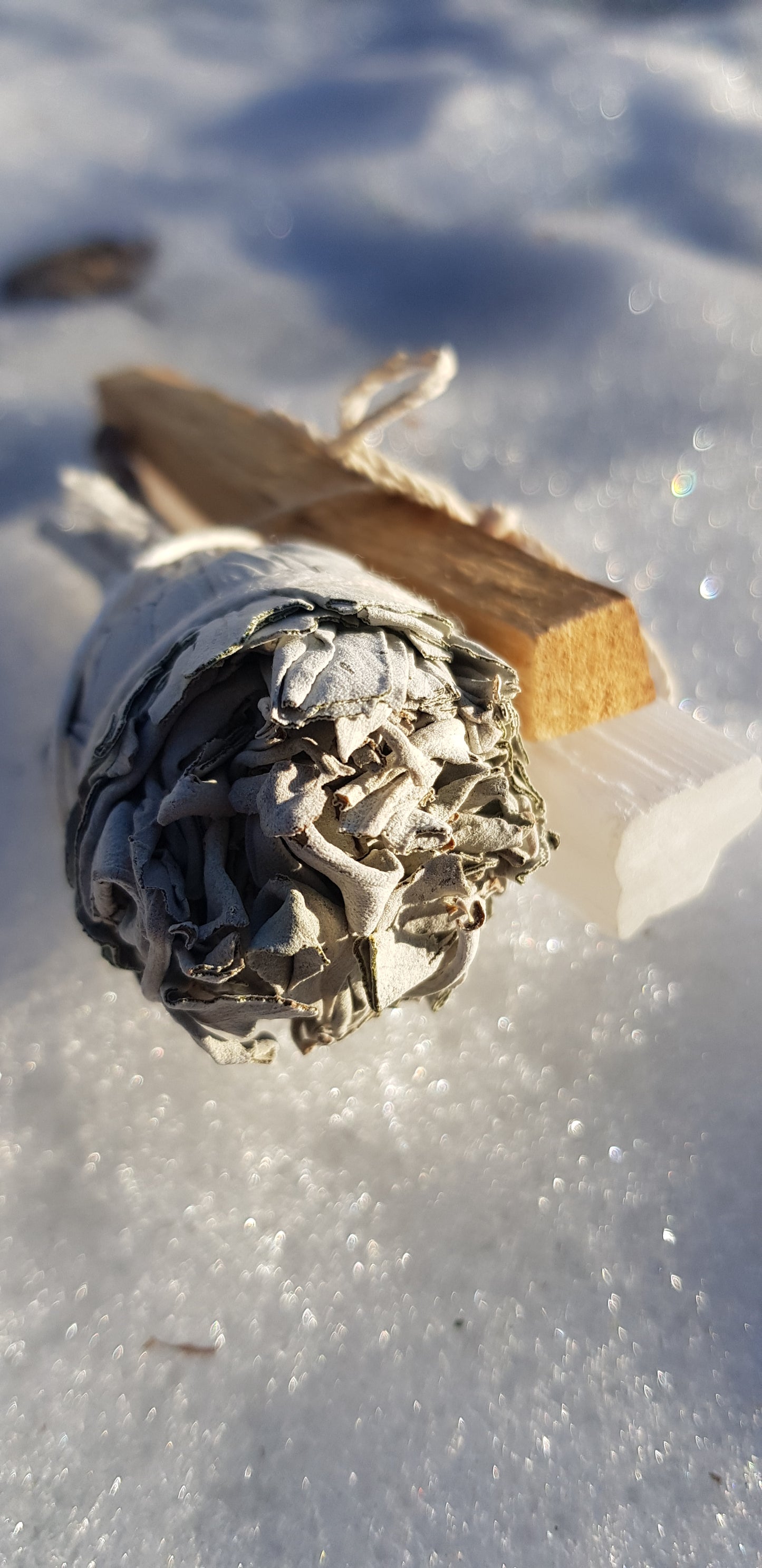 Purify Kit ~ White Sage, Palo Santo & Selenite