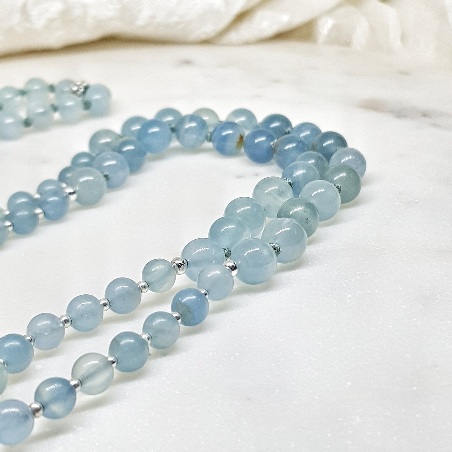 Cycle of Life ~ Silver Aquamarine