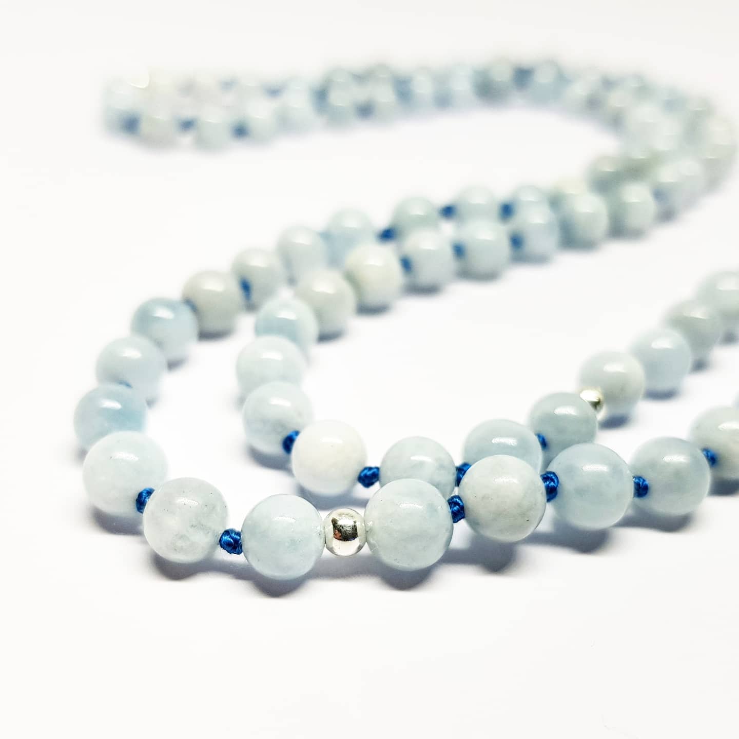 Aquamarine Mala