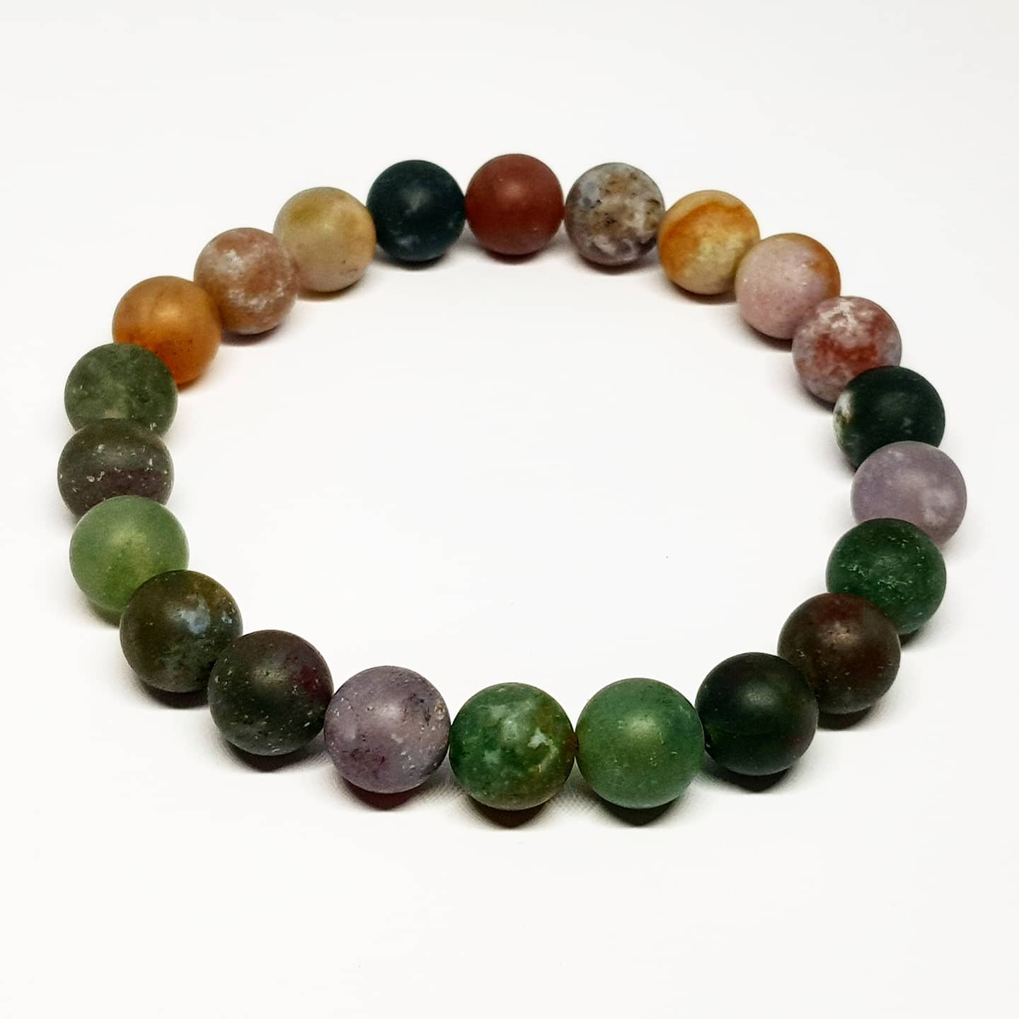 Matte Bracelet ~ Indian Agate