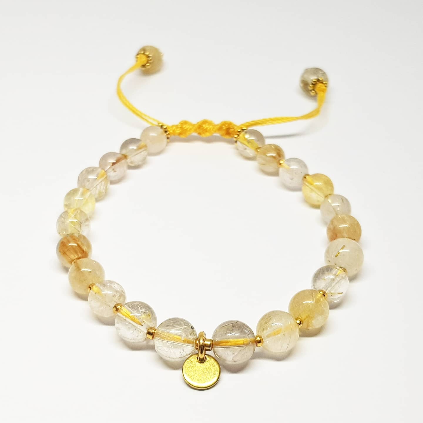 Rutilated Quartz Bracelet