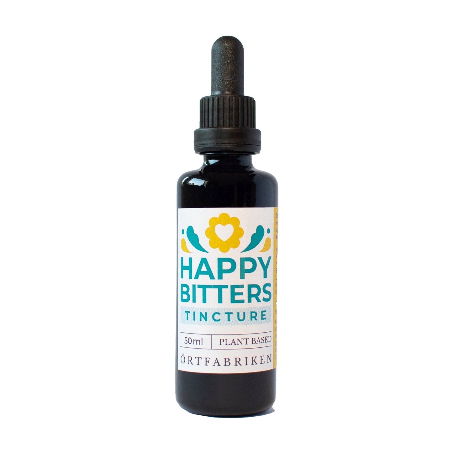 Happy Bitters Tincture Oral Supplement 50ml, Plant Based