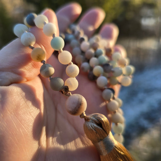 Matte Amazonite ~ 6mm
