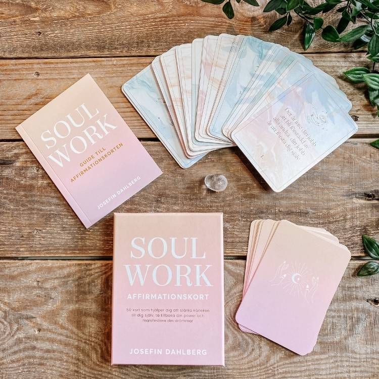 Soul Work Bok & Affirmasjonskort